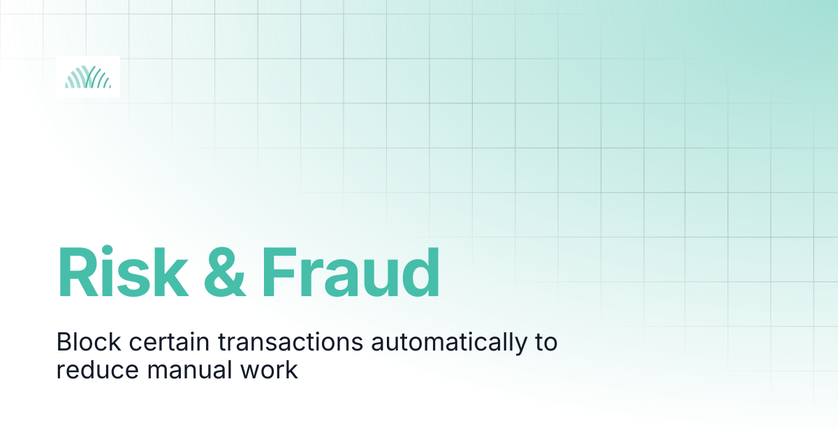 Risk & Fraud | Saferpay Documentation