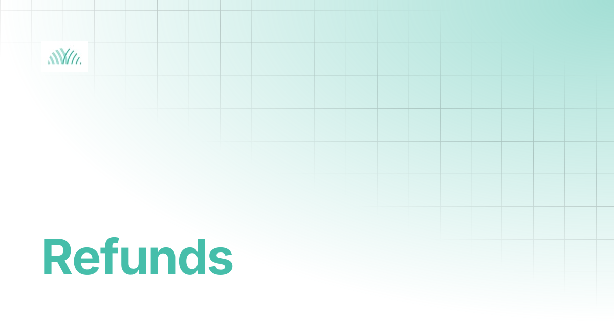 Refunds | Saferpay Documentation