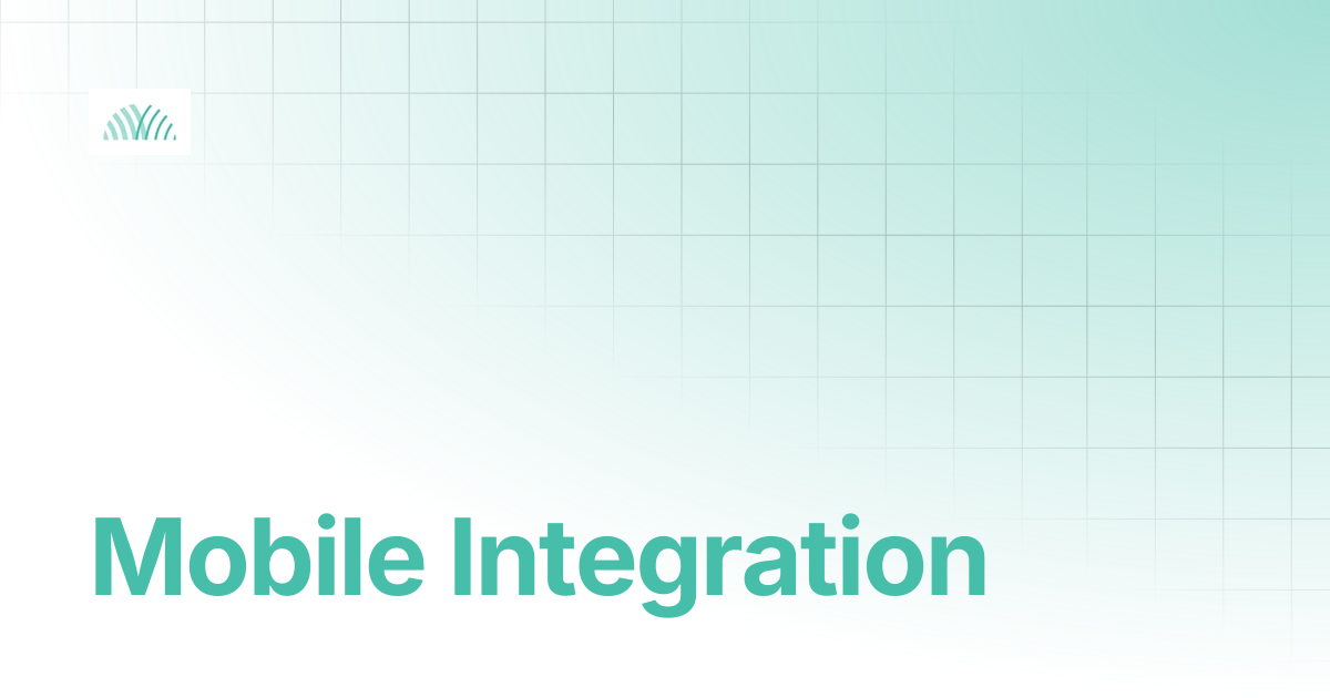 Mobile Integration | English | Saferpay Documentation