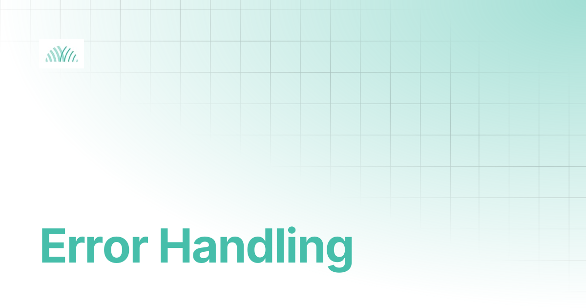 Error Handling | Saferpay Documentation